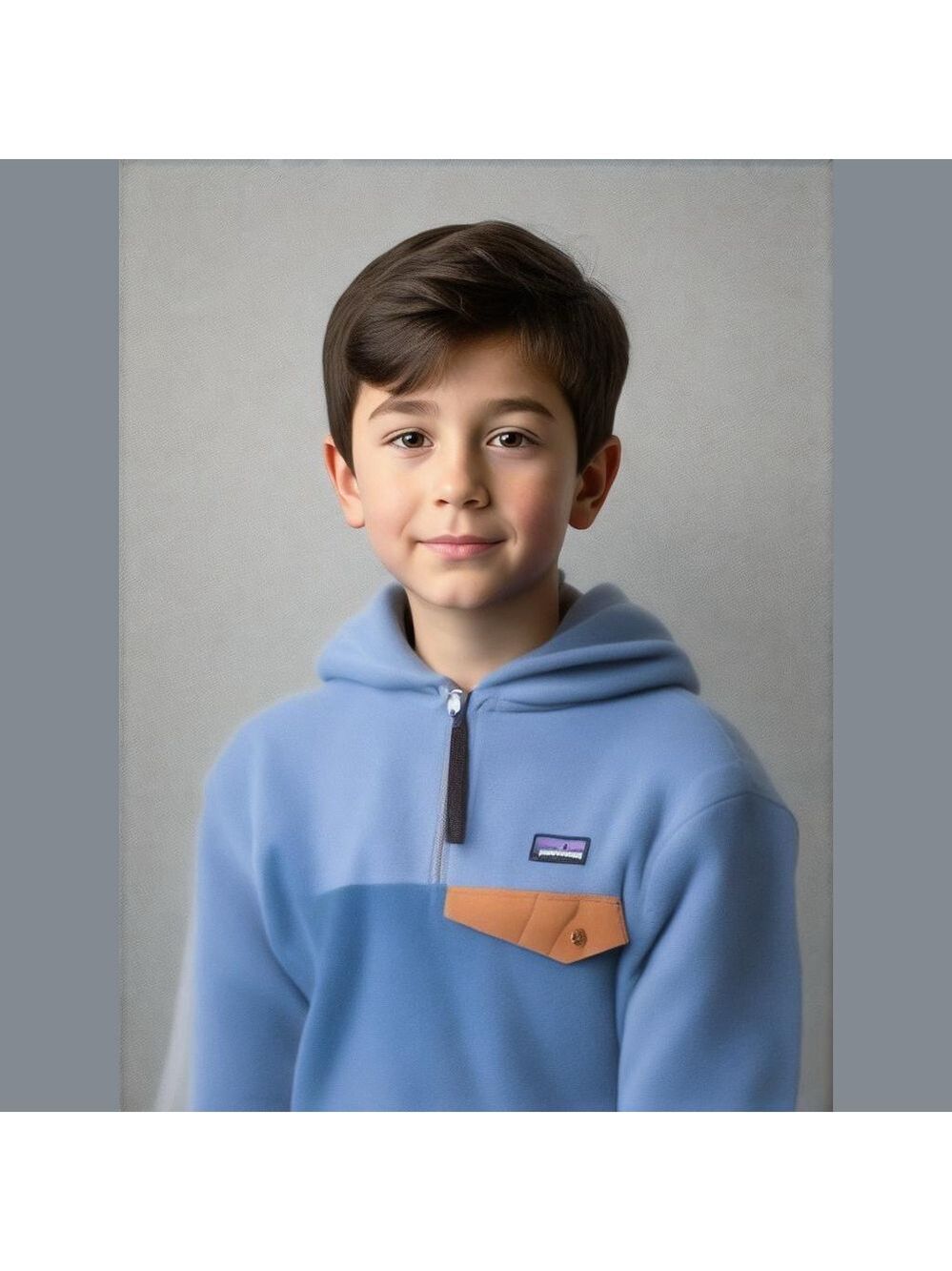 Patagonia Synchilla Snap-T Fleece Jacket - Blue/Green - Size XL (14)